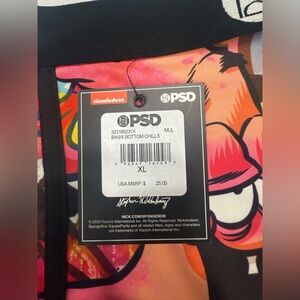 NWT Men’s PSD Boxer Briefs ”BIKINI BOTTOM CHILLS” Sz XL
